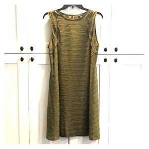 Ann Taylor Olive Green Knee Dress